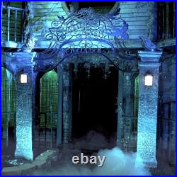 Wednesday 10-ft Talking LED Nevermore Academy Arch Yard Decoration