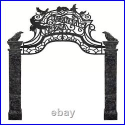 Wednesday 10-ft Talking LED Nevermore Academy Arch Yard Decoration