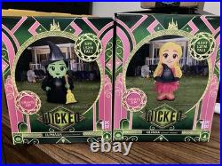 Wicked ELPHABA & GLINDA 5' INFLATABLE Holiday Wizard Of Oz Walmart Exclusive