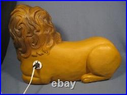 Working Vintage 1995 Union products Don Featherstone Lion/Lamb Blow Mold