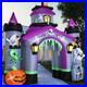 ZPISF Halloween Inflatables Giant 12.5 FT Haunted House Castle Archway Outdoor